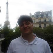 Futuro profesor, actualmente como estudiante universitario de Historia